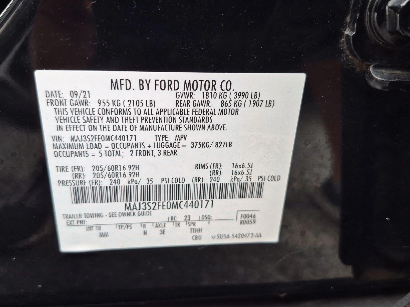 2021 Ford EcoSport S
