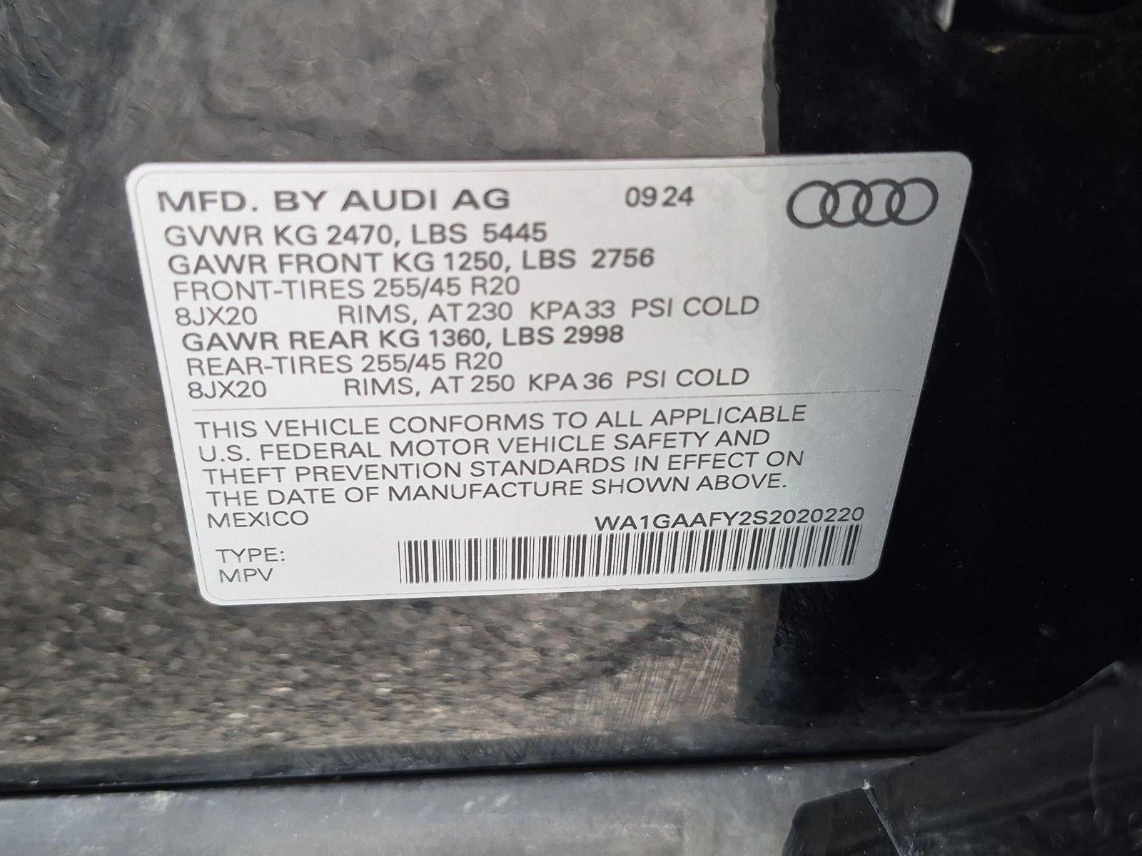 2025 Audi Q5 S line Premium