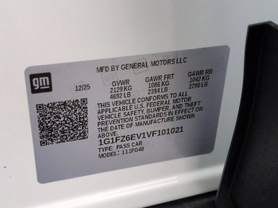 2027 Chevrolet Bolt RS