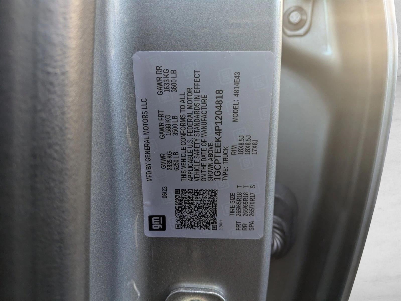 2023 Chevrolet Colorado Trail Boss