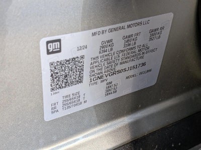 2025 Chevrolet Traverse LT