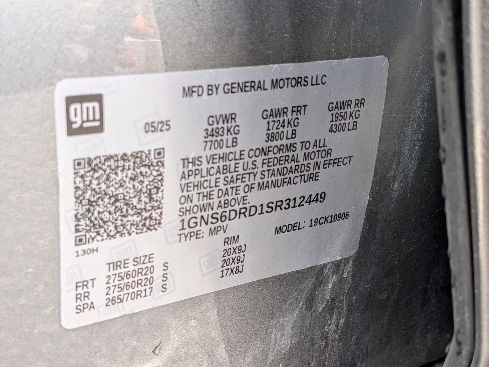 2025 Chevrolet Suburban Z71