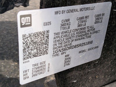 2025 Chevrolet Suburban Z71