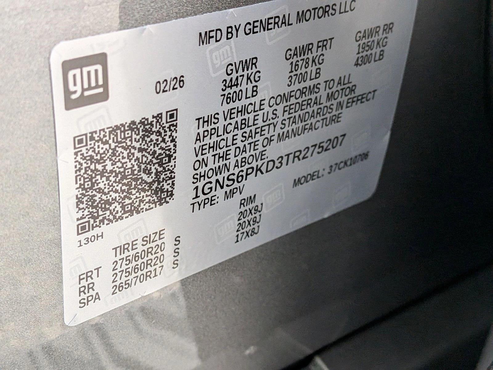 2026 Chevrolet Tahoe Z71