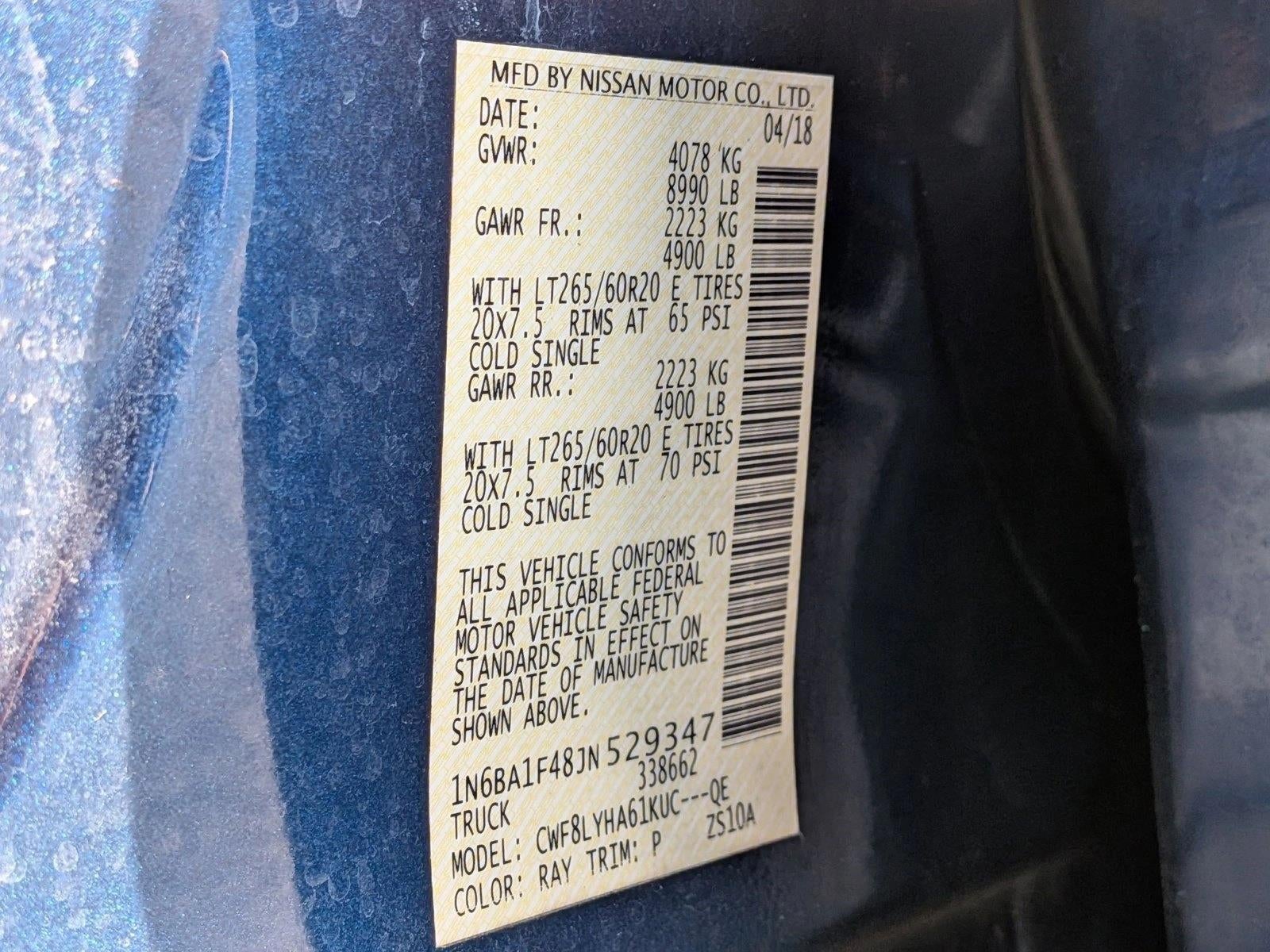 2018 Nissan Titan XD Platinum Reserve