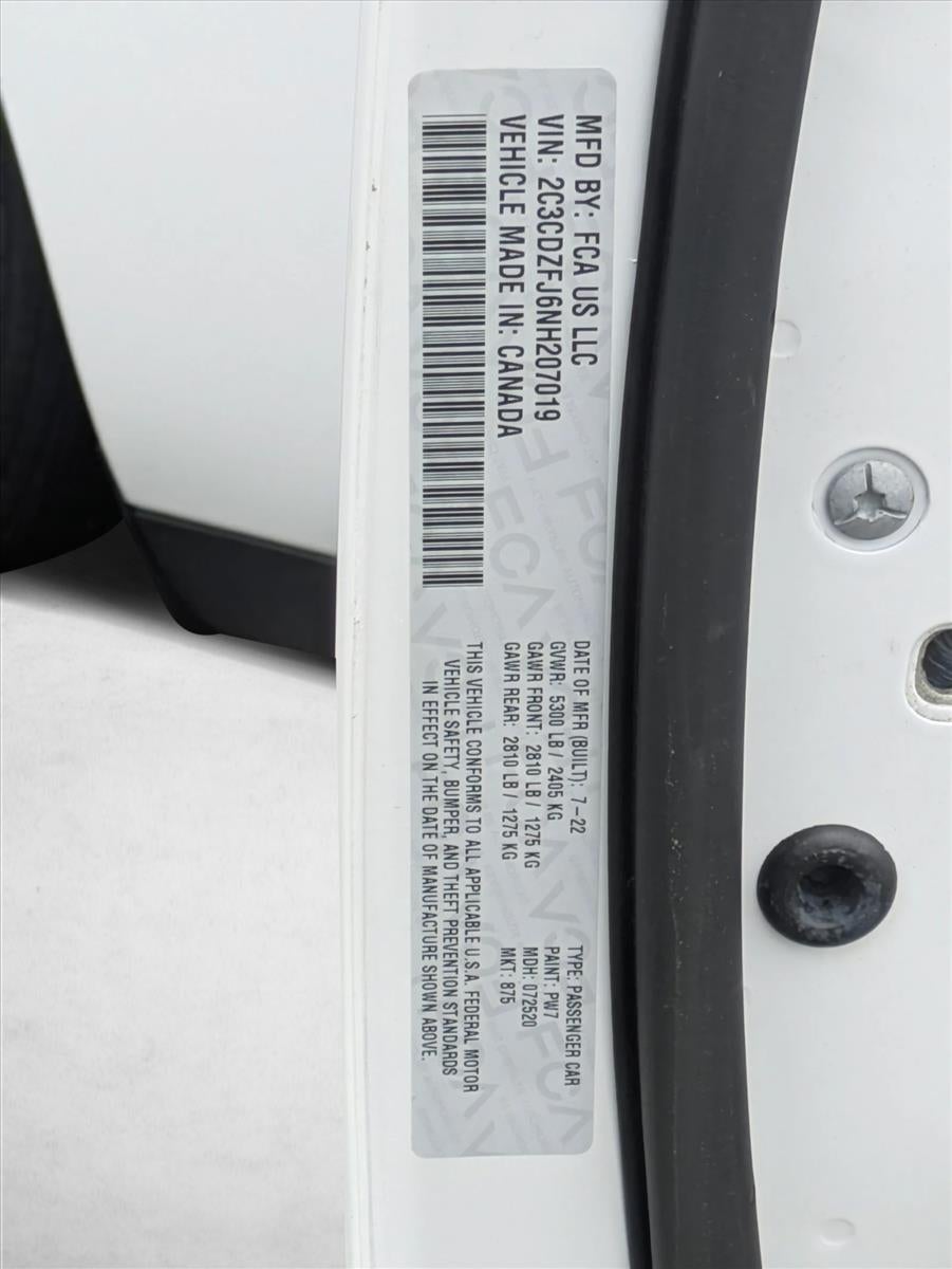 2022 Dodge Challenger R/T Scat Pack