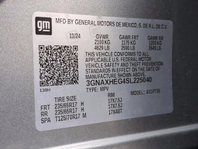 2025 Chevrolet Equinox LT