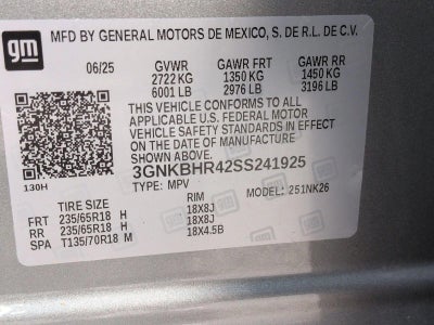 2025 Chevrolet Blazer 2LT