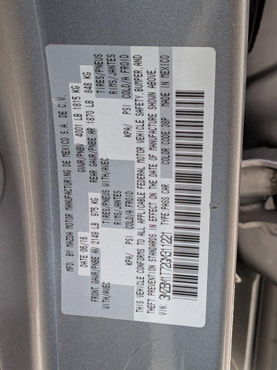 2016 Mazda Mazda3 i Sport