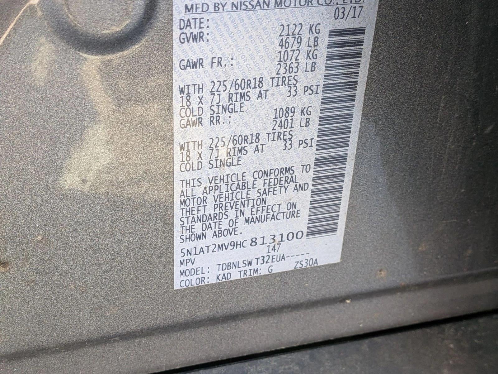 2017 Nissan Rogue SL