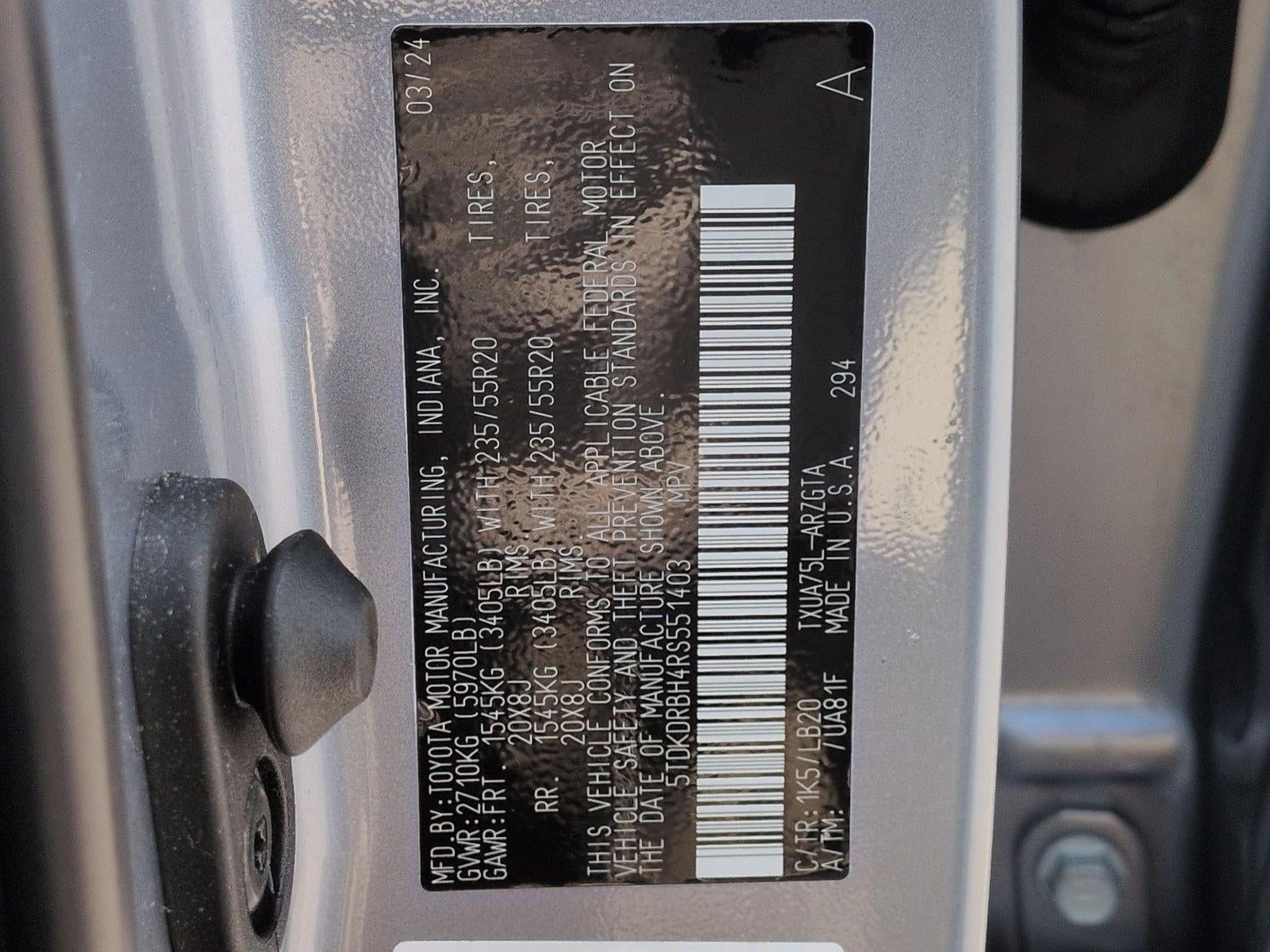 2024 Toyota Highlander Limited