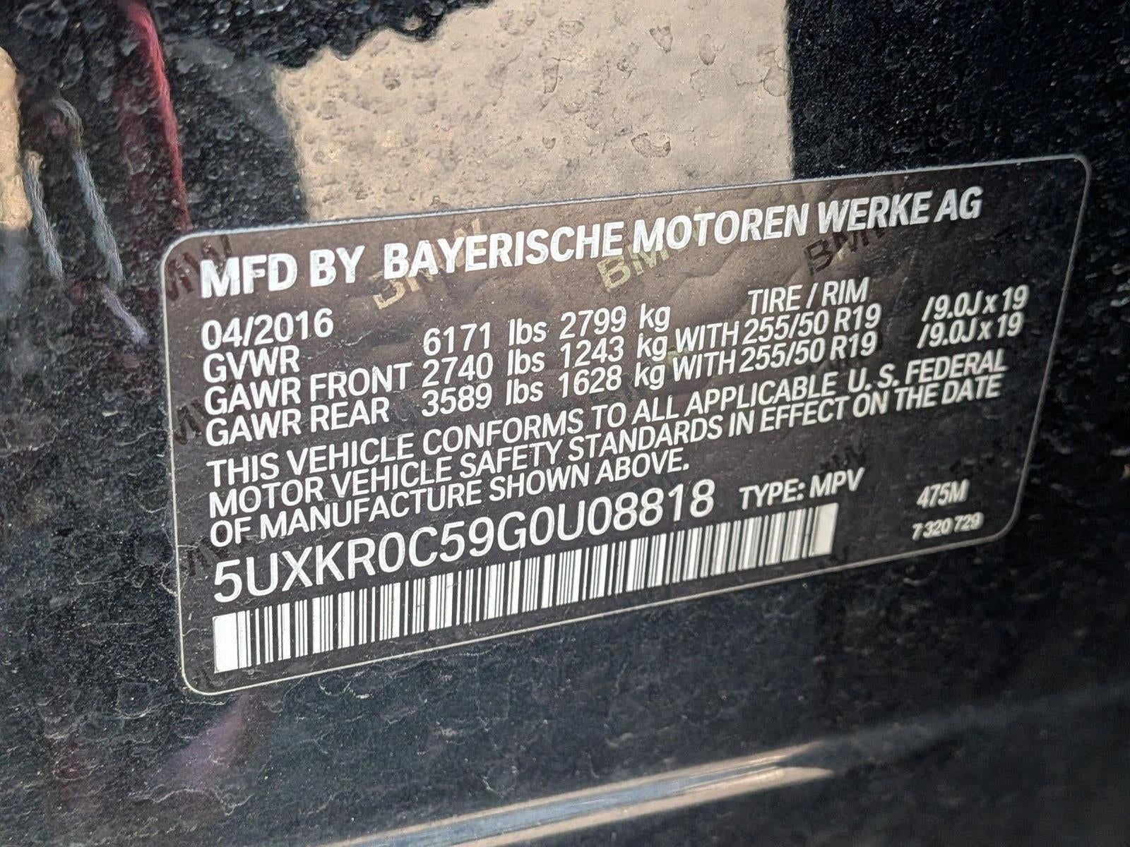 2016 BMW X5 xDrive35i