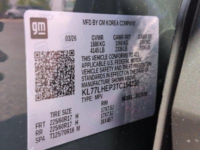 2026 Chevrolet Trax LT