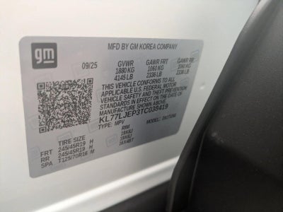 2026 Chevrolet Trax 2RS