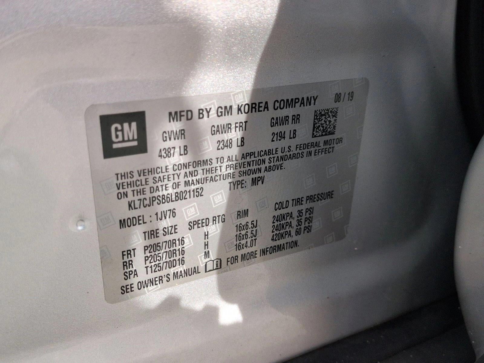 2020 Chevrolet Trax LT