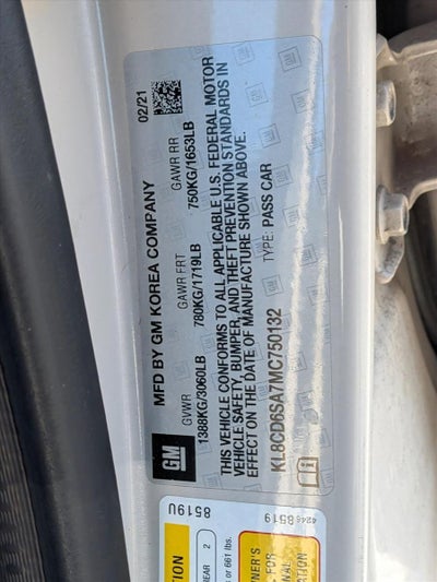 2021 Chevrolet Spark 1LT