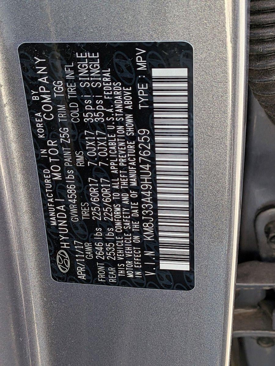 2017 Hyundai Tucson SE