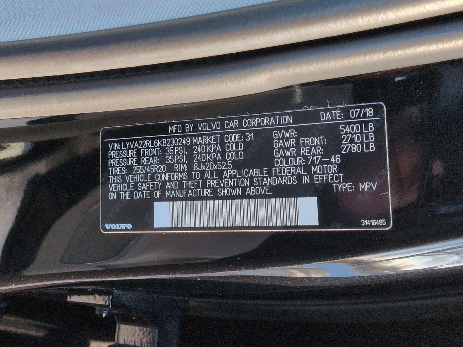 2019 Volvo XC60 Inscription