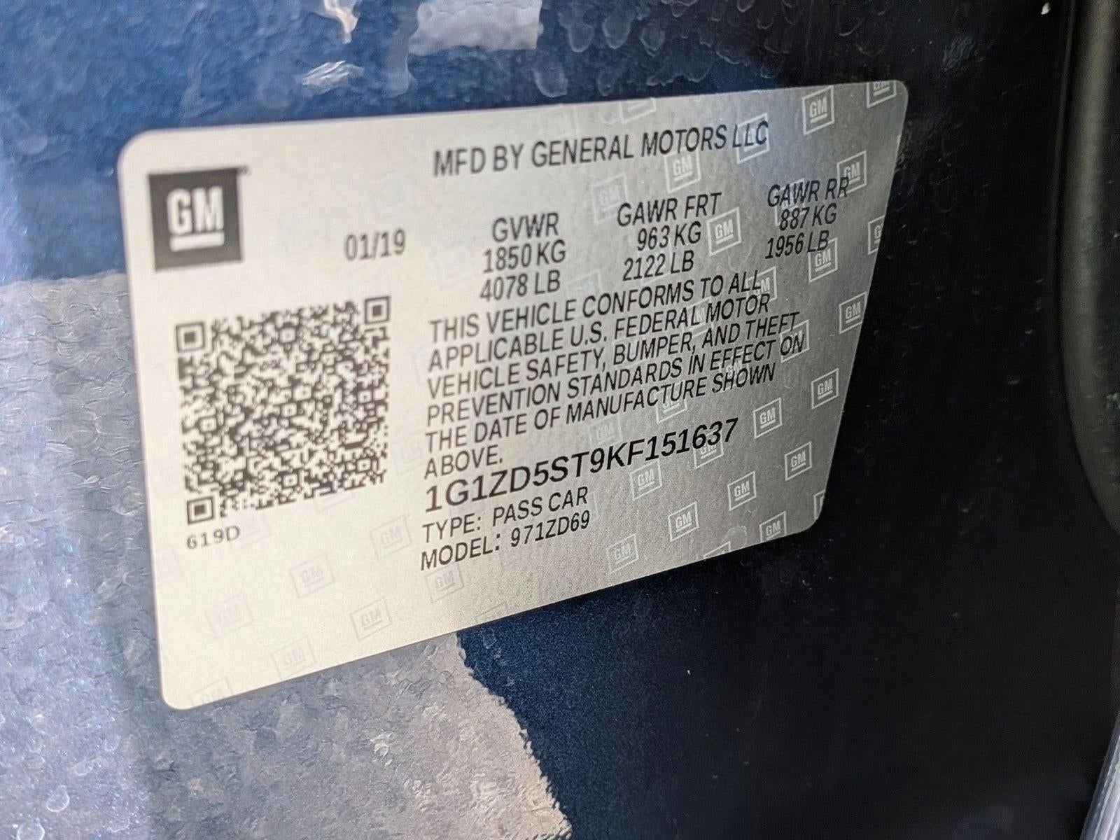 2019 Chevrolet Malibu LT