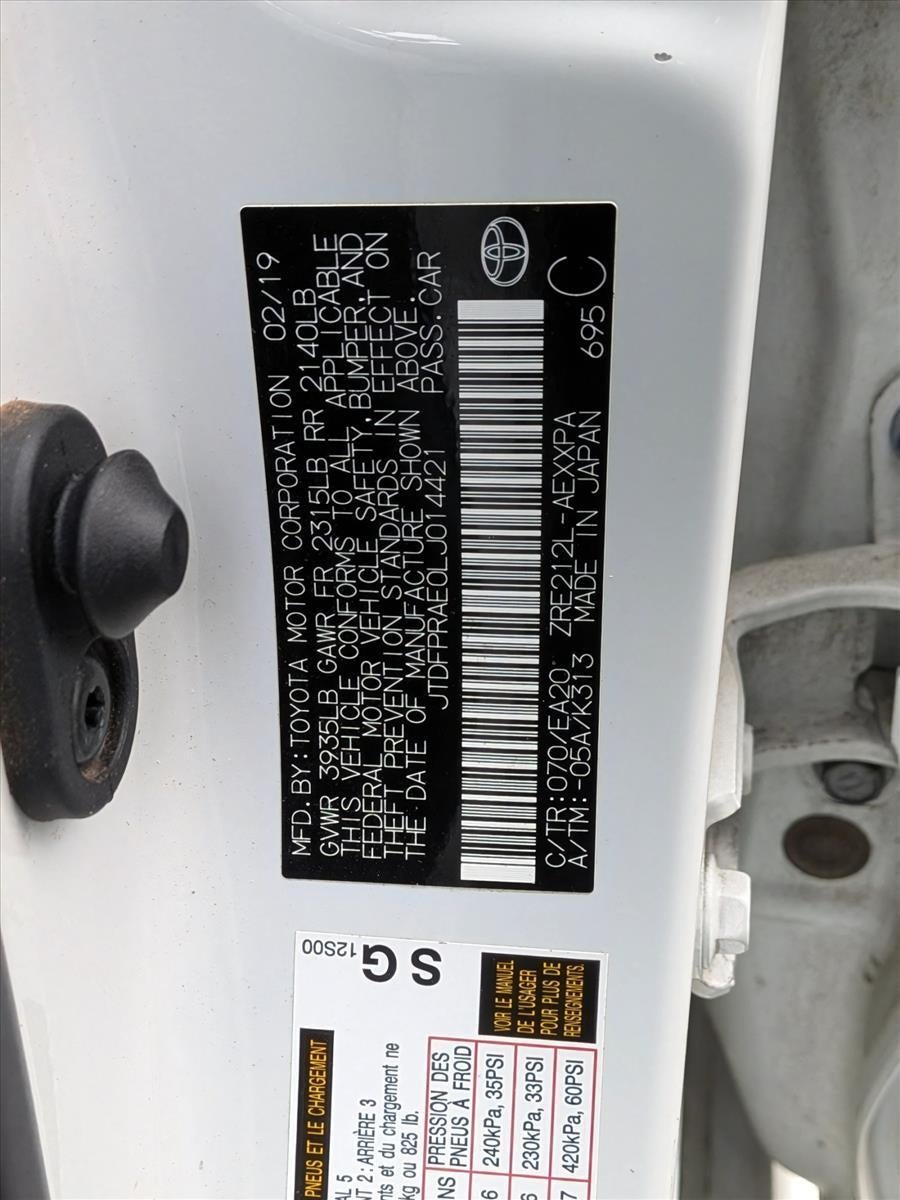 2020 Toyota Corolla XLE