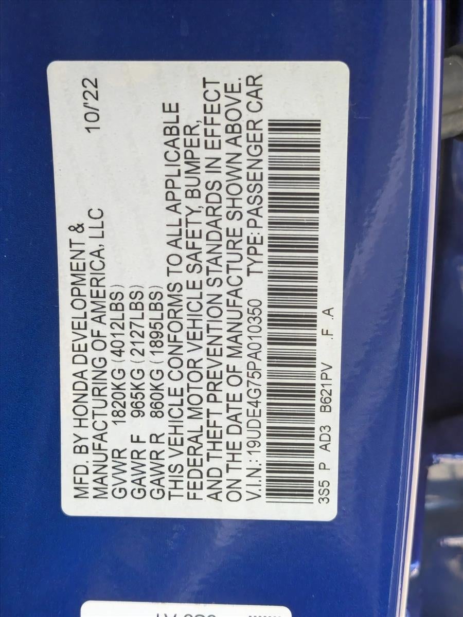2023 Acura Integra Manual w/A-Spec Technology Package