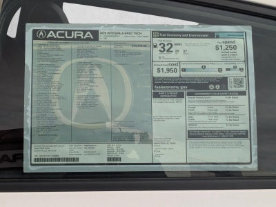 2026 Acura Integra CVT w/A-Spec Technology Package