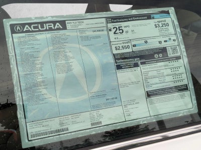 2025 Acura TLX FWD w/Technology Package