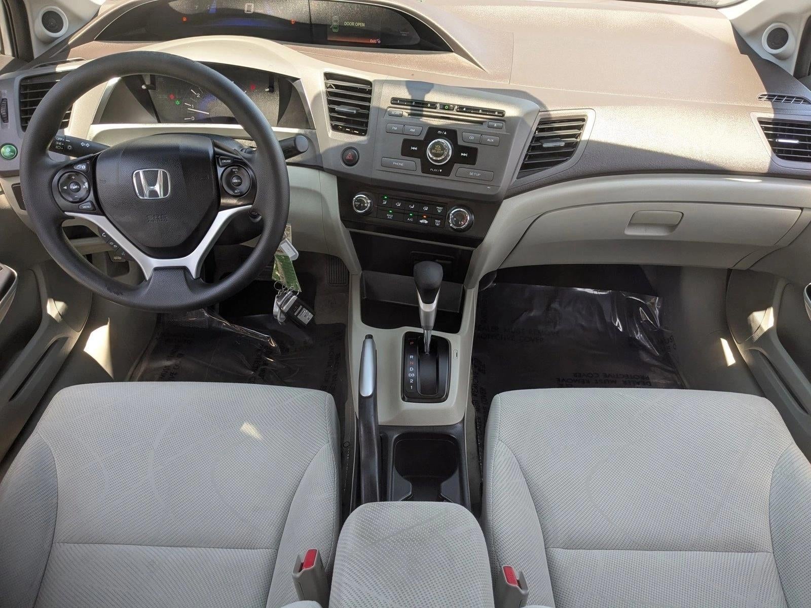 2012 Honda Civic Sedan EX Automatic PZEV
