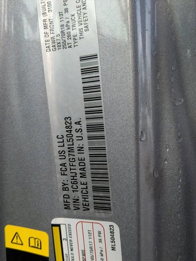 2021 Jeep Gladiator Overland 4x4