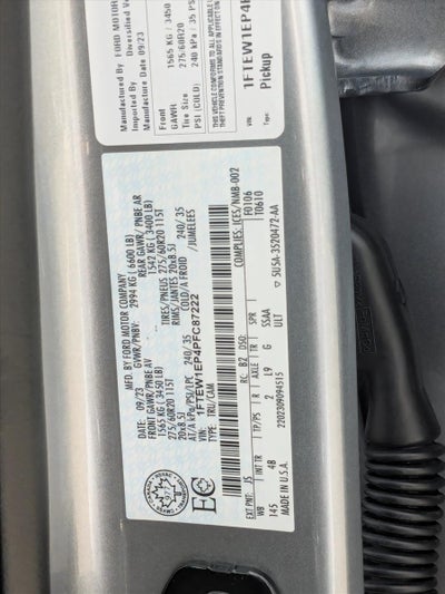 2023 Ford F-150 XLT 4WD SuperCrew 5.5' Box