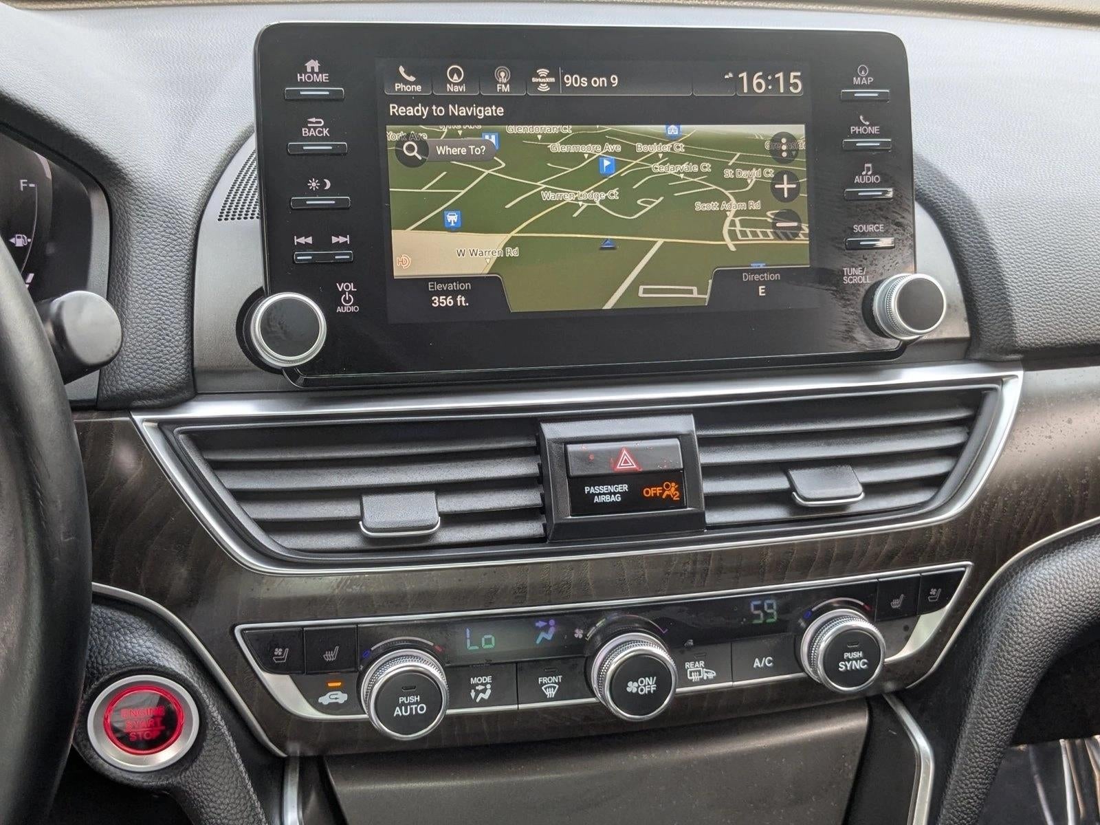 2019 Honda Accord Sedan Touring 2.0T Automatic