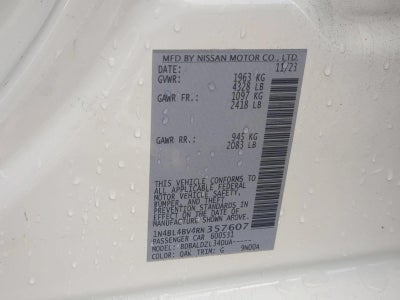 2024 Nissan Altima 2.5 S Sedan