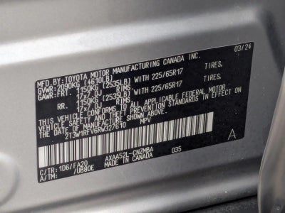 2024 Toyota RAV4 XLE FWD (GS)