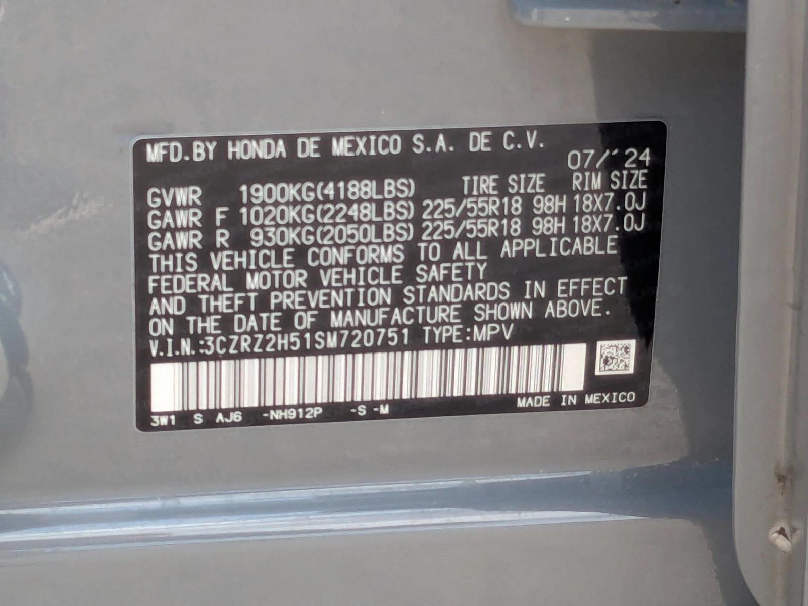 2025 Honda HR-V Sport AWD CVT
