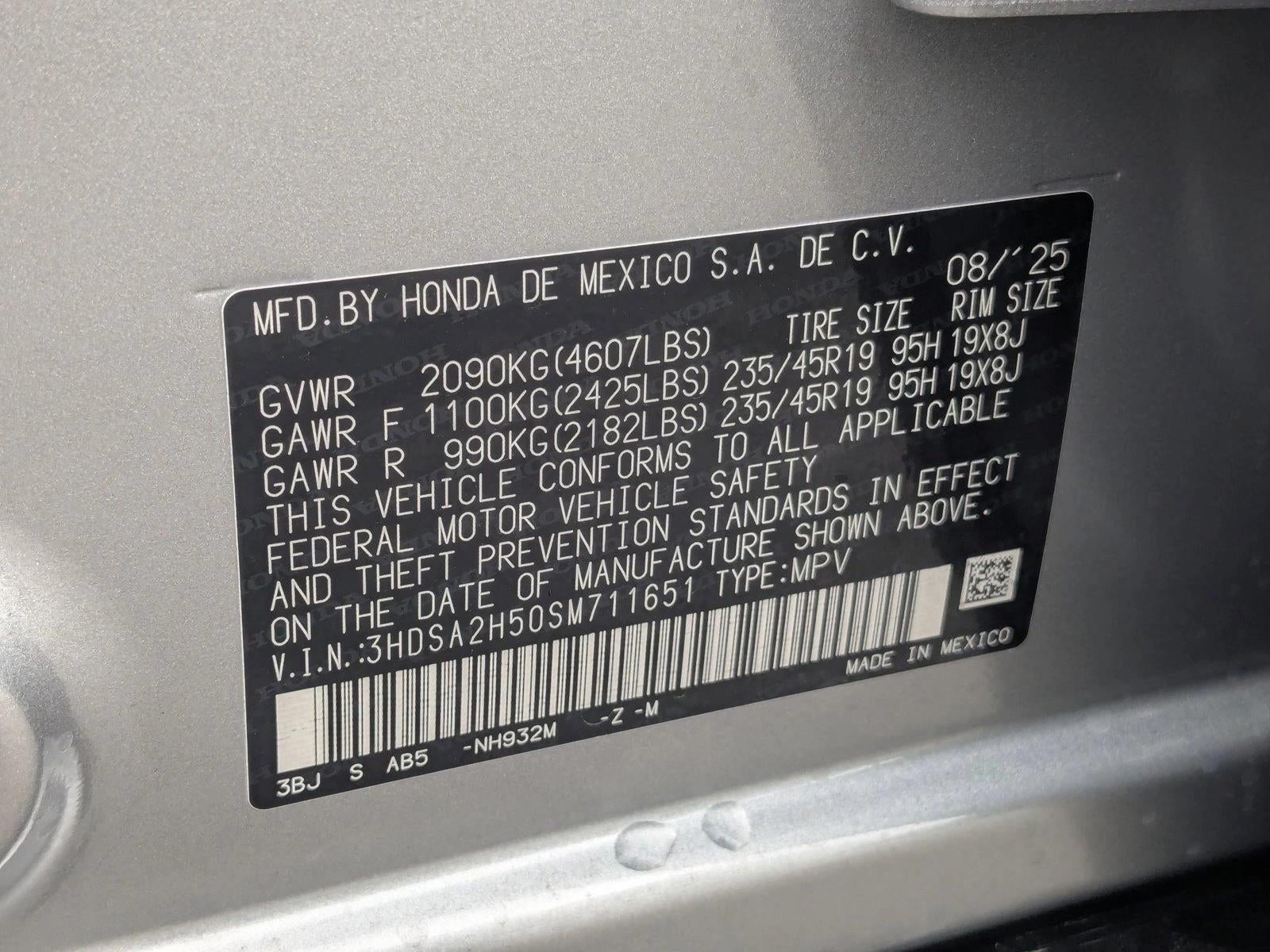 2025 Acura ADX AWD w/A-Spec Package
