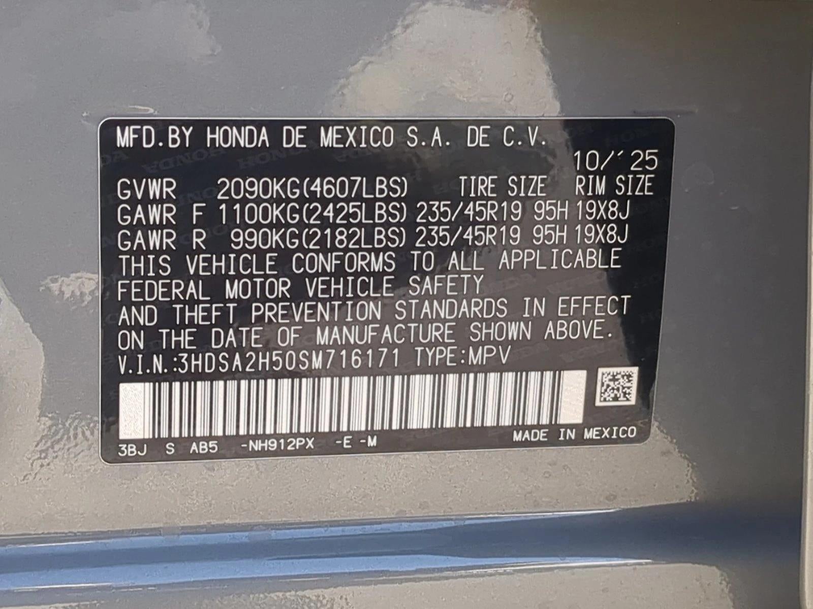 2025 Acura ADX AWD w/A-Spec Package