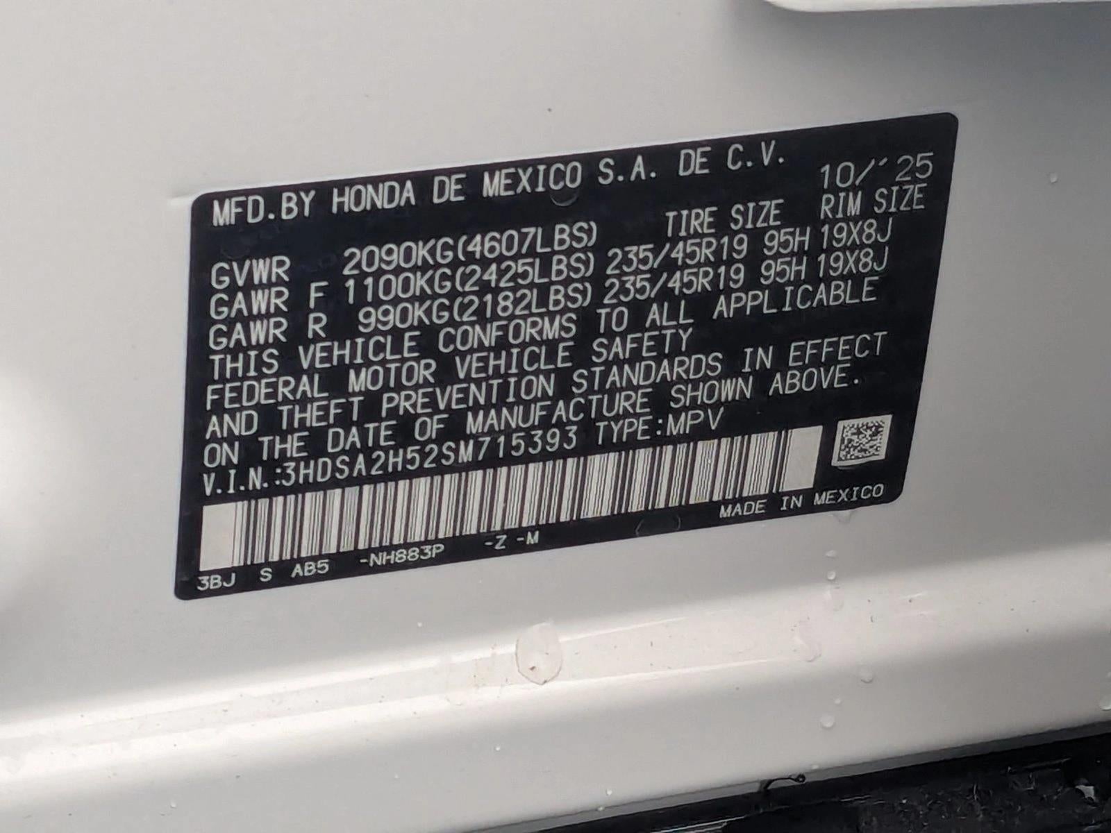 2025 Acura ADX AWD w/A-Spec Package