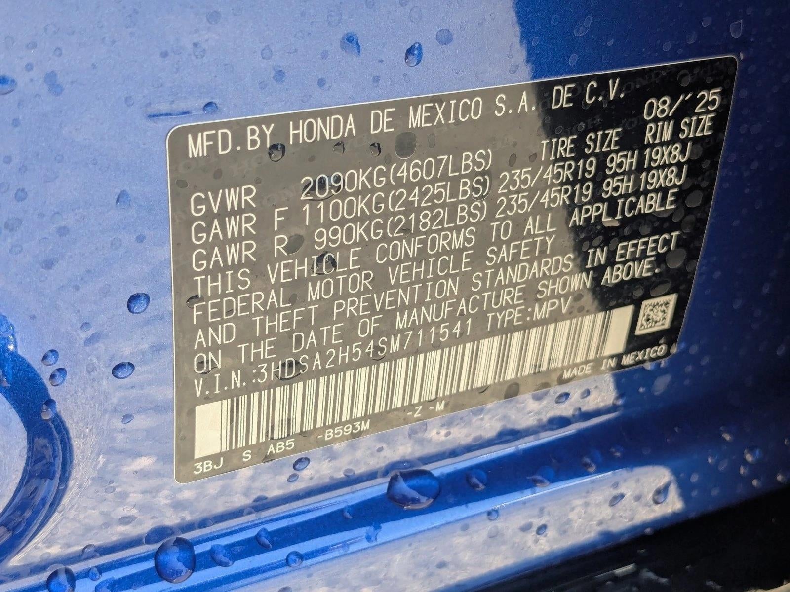 2025 Acura ADX AWD w/A-Spec Package