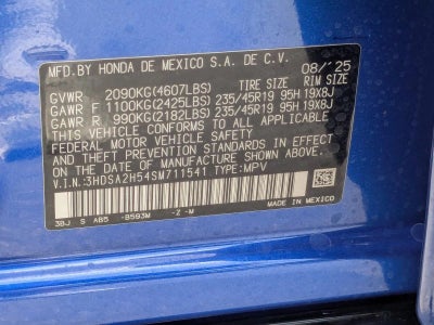 2025 Acura ADX AWD w/A-Spec Package