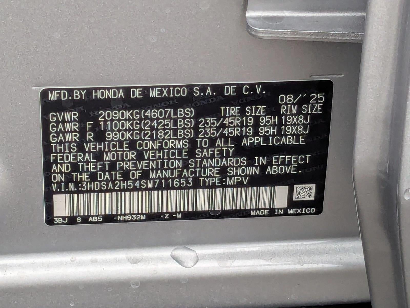 2025 Acura ADX AWD w/A-Spec Package