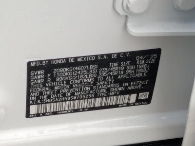 2025 Acura ADX AWD w/A-Spec Package