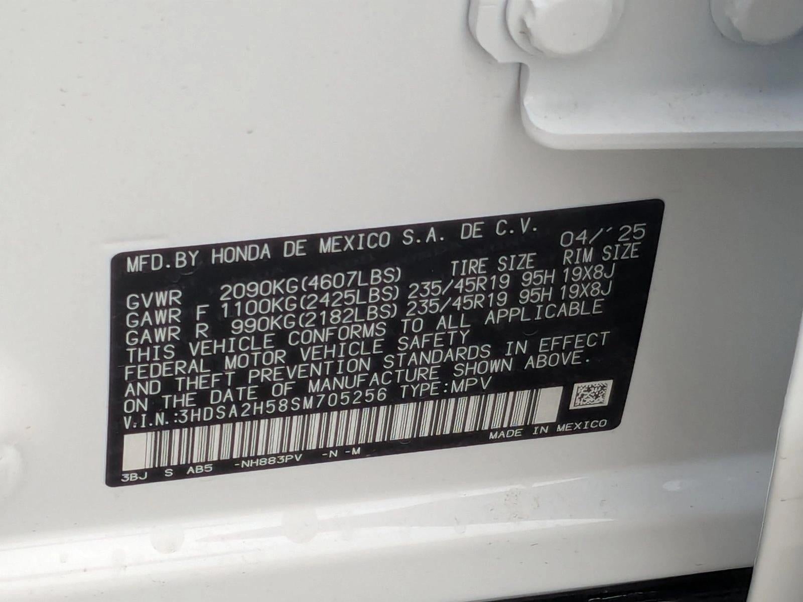 2025 Acura ADX AWD w/A-Spec Package