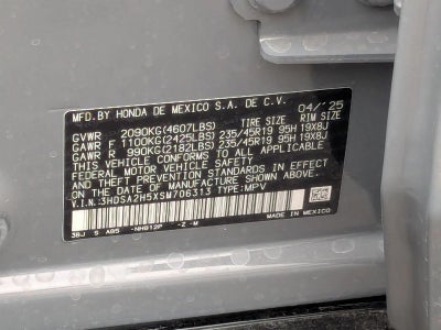 2025 Acura ADX AWD w/A-Spec Package