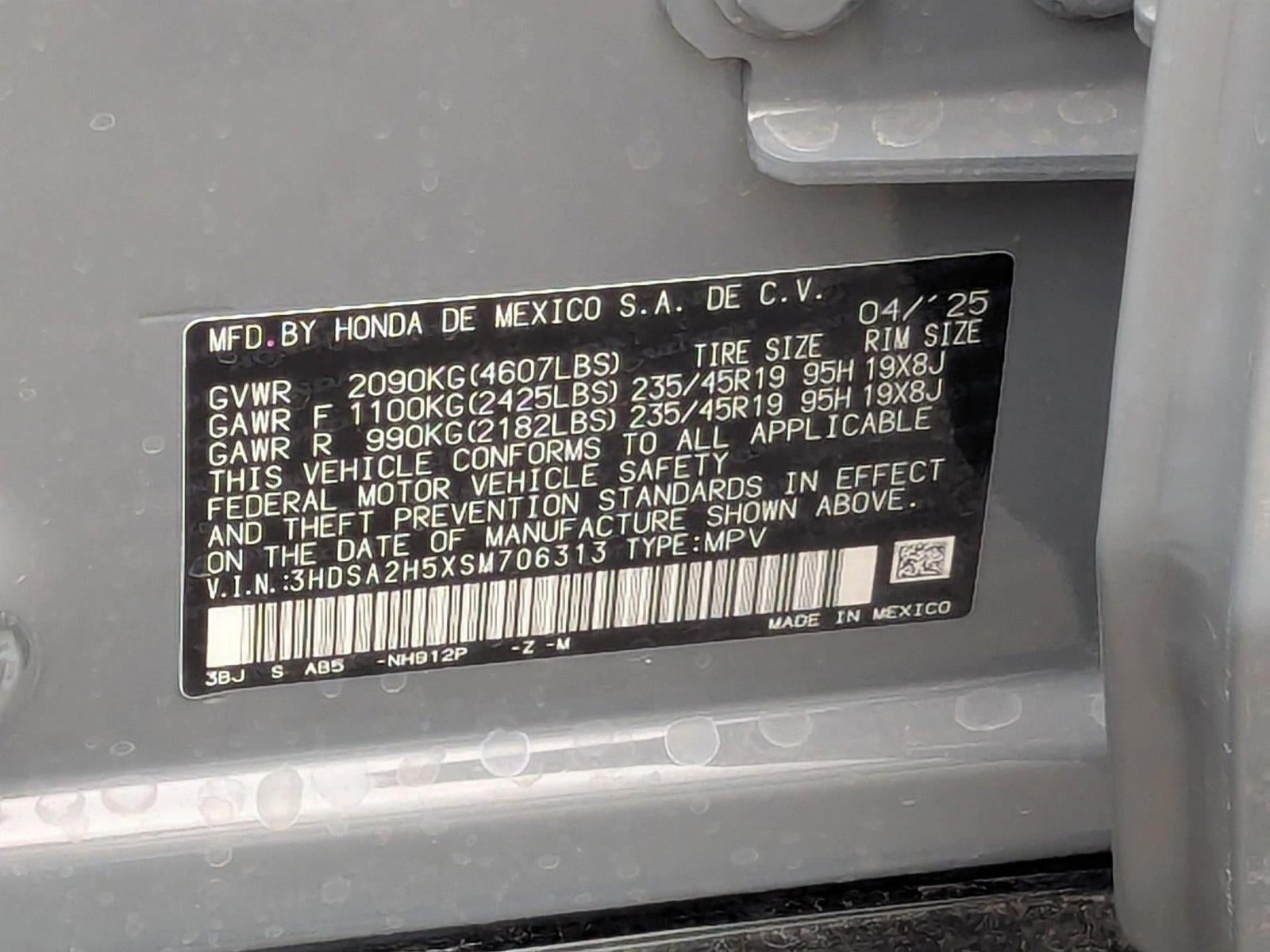 2025 Acura ADX AWD w/A-Spec Package