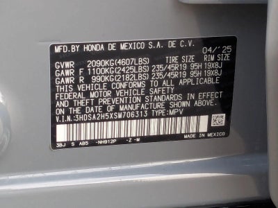 2025 Acura ADX AWD w/A-Spec Package