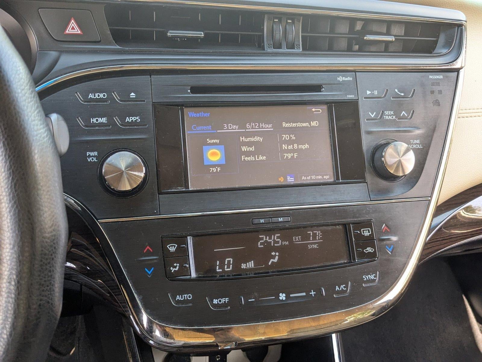 2015 Toyota Avalon 4dr Sdn XLE (Natl)
