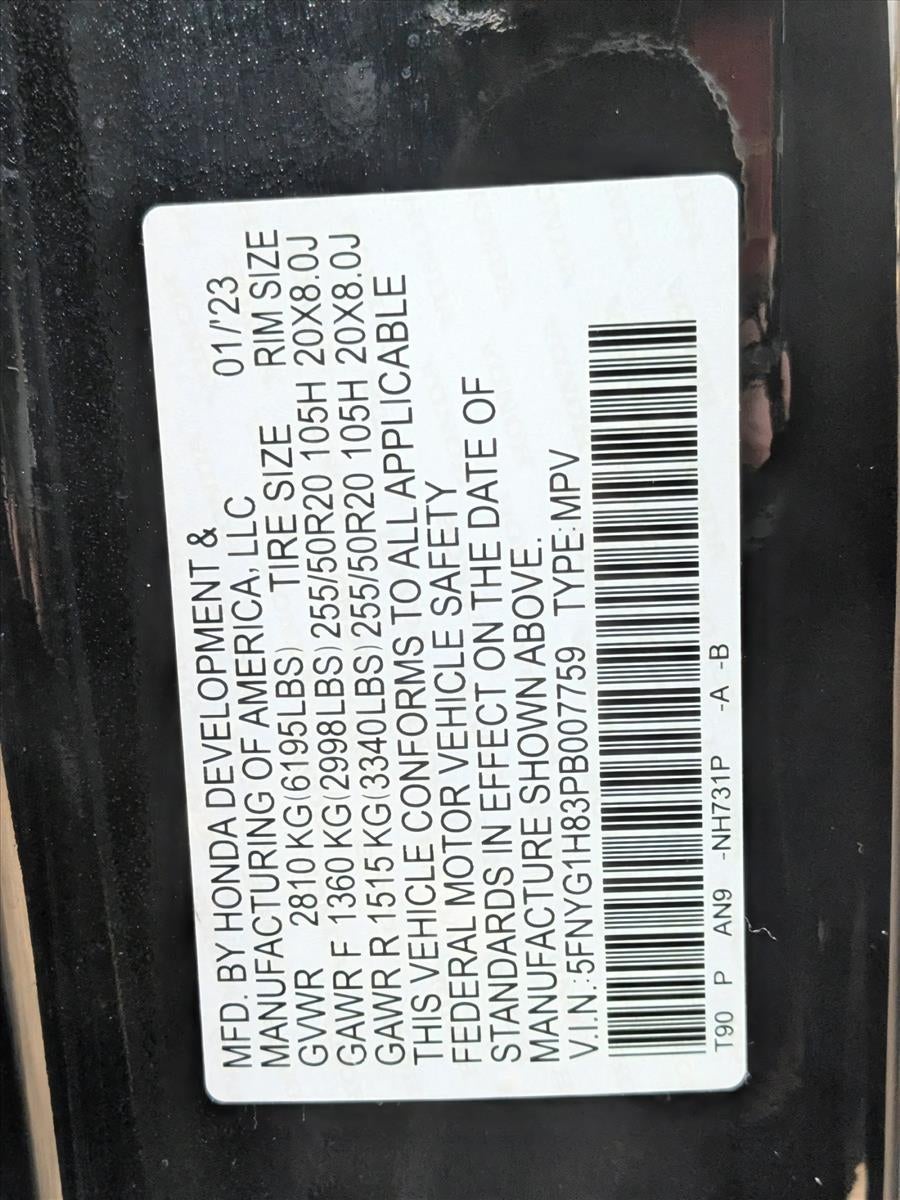 2023 Honda Pilot Elite AWD