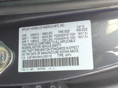 2017 Acura RDX AWD w/Technology Pkg