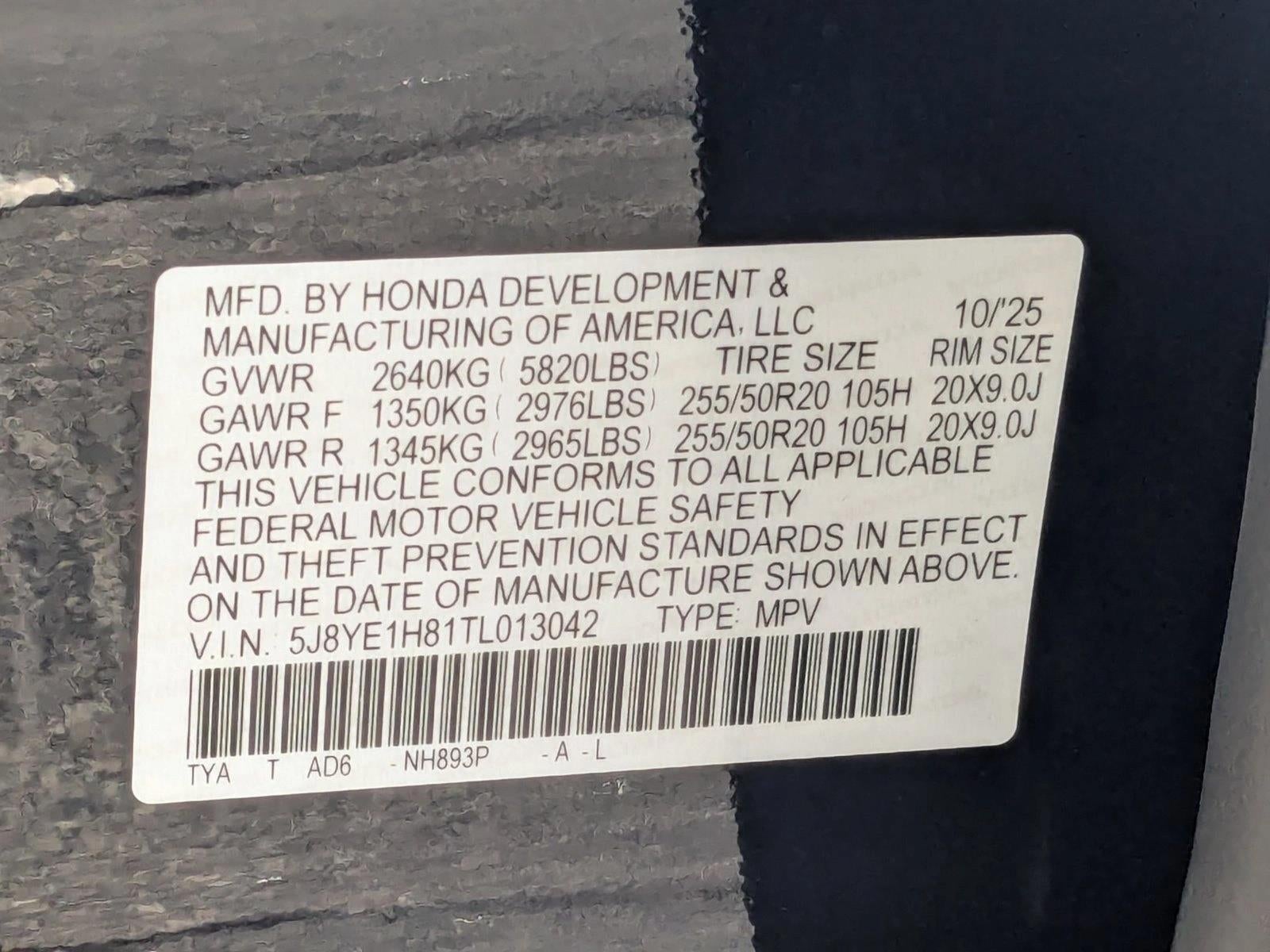 2026 Acura MDX SH-AWD w/Advance Package
