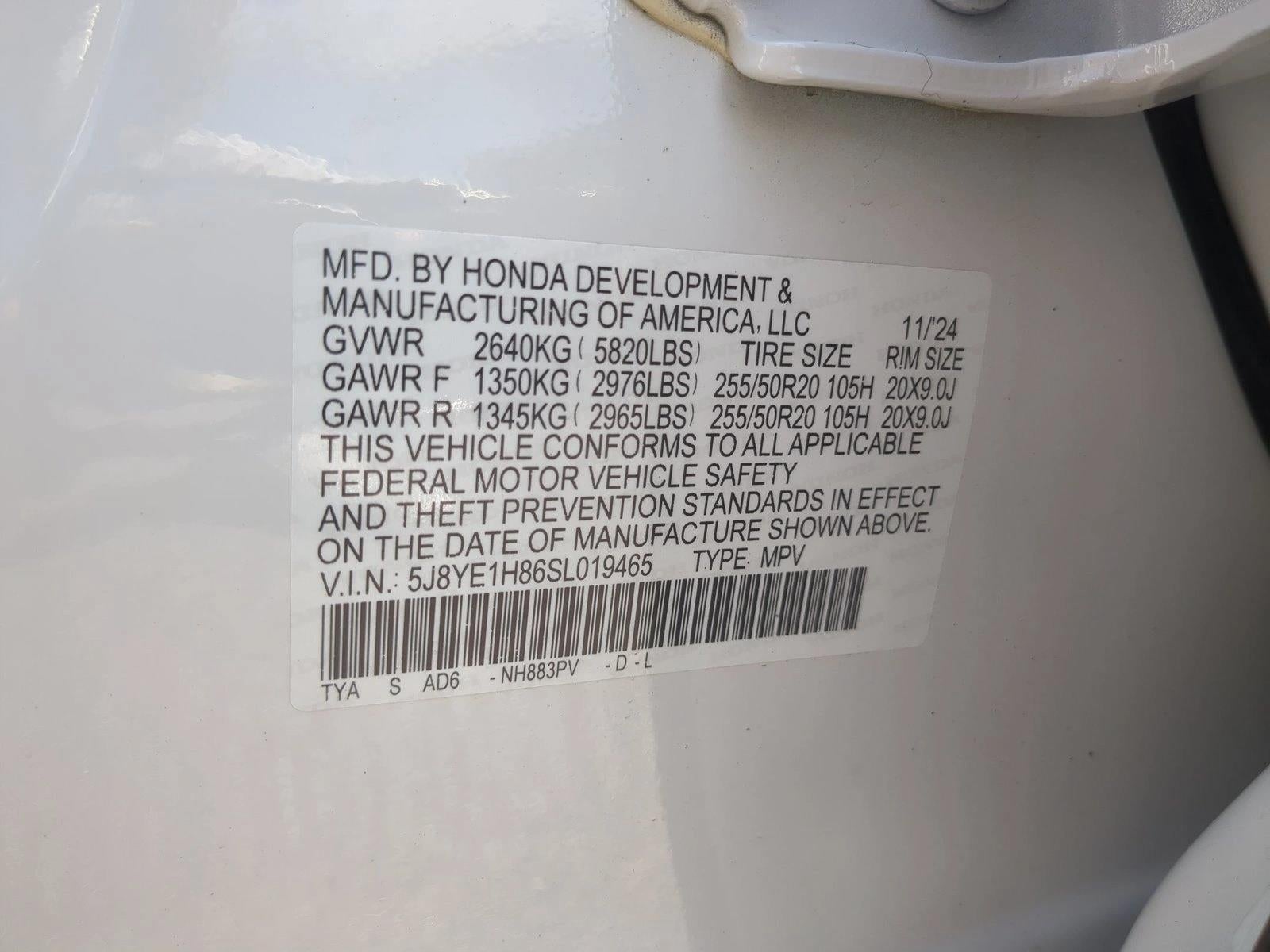 2025 Acura MDX SH-AWD w/Advance Package